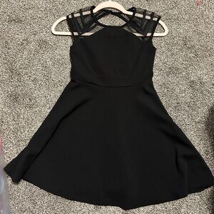 Elegant Black Sleeveless Dress